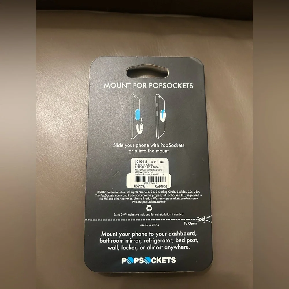 PopSocket Black Phone Mount - Picture 8 of 9